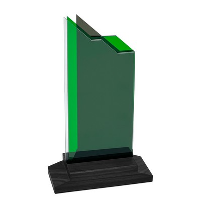 Shard Award Black Wood Base