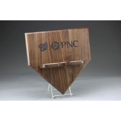 Hardwood Baseball Bat Wall Display