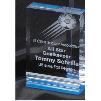 Blue Reflective Base - 2" x 3-1/2" x 1"