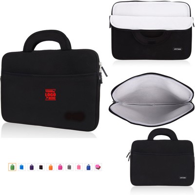 Padded Neoprene Laptop Sleeve w/Handle