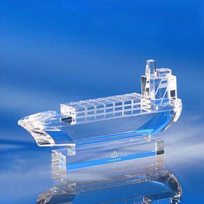 Custom Crystal Cargo Ship