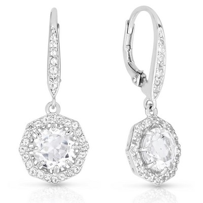 Jilco Inc. White Topaz Earrings