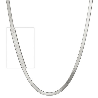 Jilco Inc. 18" Sterling Silver Herringbone Chain Necklace