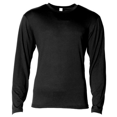 A4 Men's Softek Long Sleeve Tee