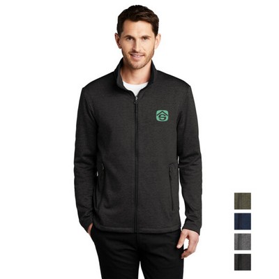 Port Authority® Collective Striated Fleece Embroidered Jacket