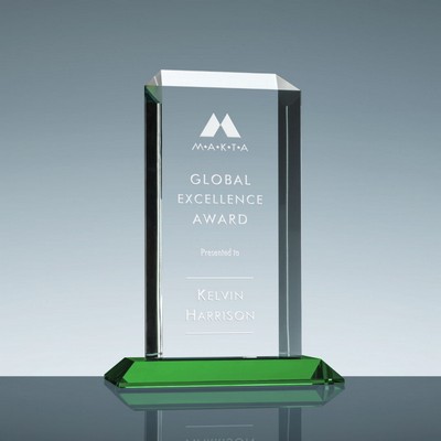 Apollo Award w/Green Base (5"x 9 3/4")