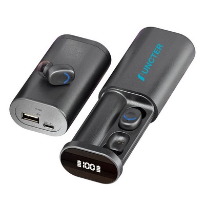 TWS Earbuds W800 mAh Power Bank - Touch Version