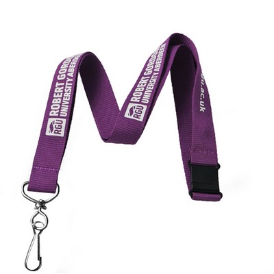 5/8" Polyester Lanyards With Safety Breakaway