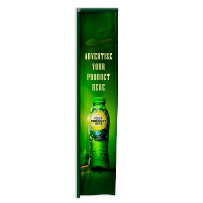 9'X22" wPoly Digital Standard Tower Flags