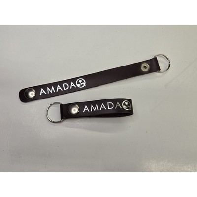 Leather Wrist Strap Key Chain