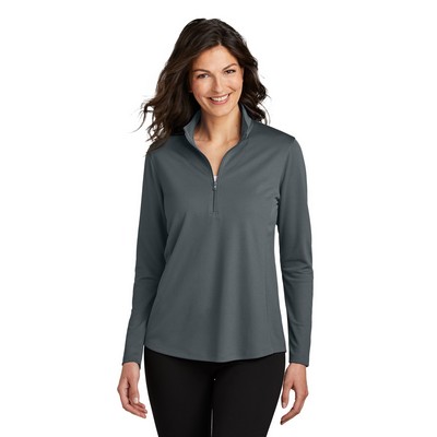 Port Authority® Women's Dry Zone® UV Micro-Mesh 1/4-Zip
