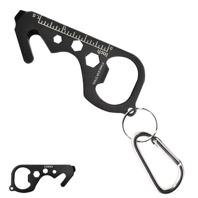 Key Shape Bottle Opener with Caraniner