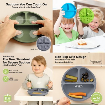 Silicone Suction Plates for Baby