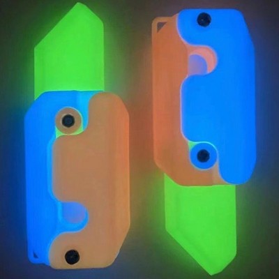 Knife Fidget Toys_Glow in dark