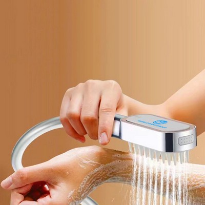 Shower Head with Massage Combs 2 Spray Settings Bathroom Shower Sprinkler