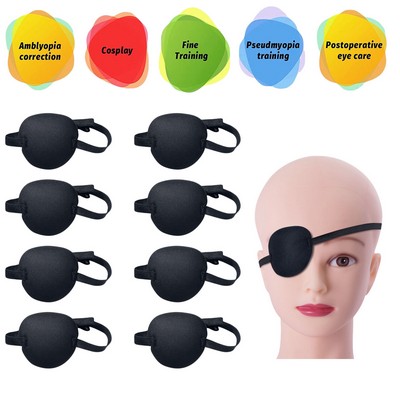 Polyester Custom Pirate Eye Patch Mask