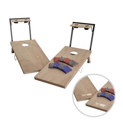 Triumph Sports - 2" x 4" Cornhole Set w/Integrated Caddy