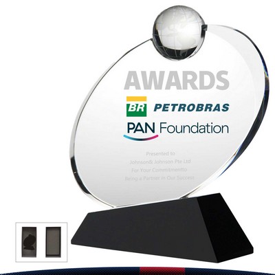 Gloria Oval Globe Award - MEDIUM