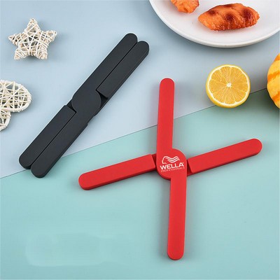 1 Piece Kitchen Foldable Pot Trivet X-Shaped Pot Holder