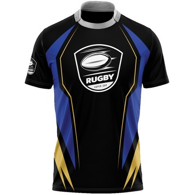 Unisex & Kids' Full Sublimation Performance Collared Crew