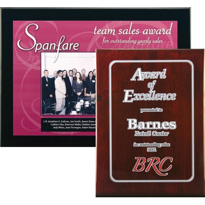 DigiColor Award w/ Piano Finish Plaques / 12"x15"