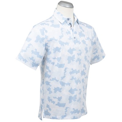 Bobby Jones Men's Armed Forces Print Polo Shirt