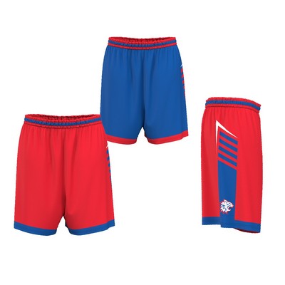 Women's/Girls Reversible 5" Inseam Pinhole Mesh Polyester BB Shorts