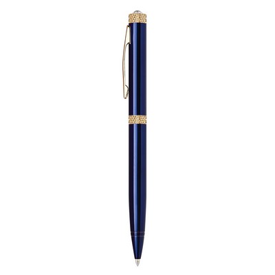 Diamond-I Twist Action Brass Ballpoint Pen
