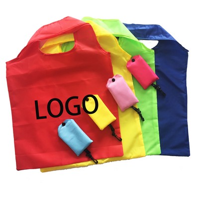 Foldable Grocery Tote Bag With Carrying Clasp