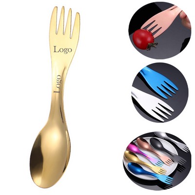 Stainless Steel Dual Purpose Fork & Spoon