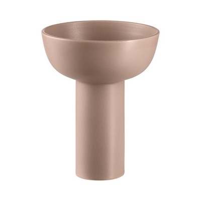 blomus Miyabi Terracotta Brown Ceramic Vase