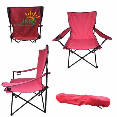 600D Oxford Fabric Sturdy Foldable Chair for Beach