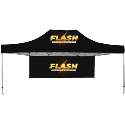 13' x 20' Hex Anodized Aluminum Frame Tent Kit w/Full Rear Wall