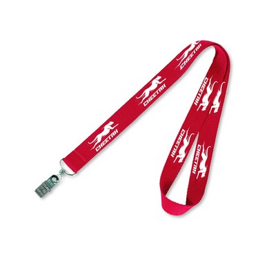 3/4" Custom Polyester Lanyard