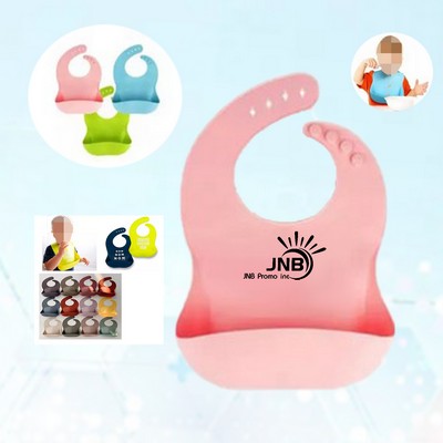 Soft Silicone Baby Bib