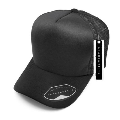 Academy Fits Foam Curve Trucker Snapback Hat
