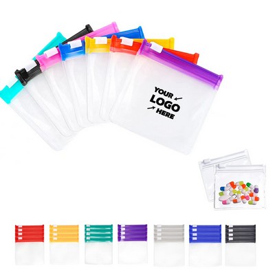 Reusable Zippered Pill Pouch