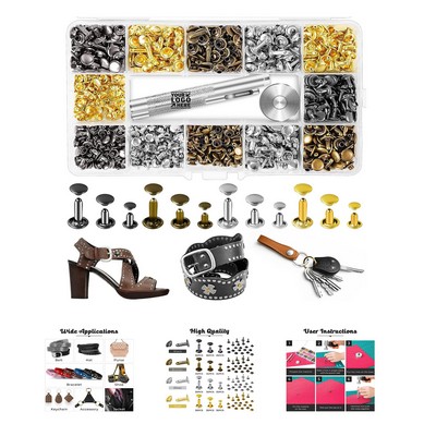 420-Set Leather Rivet Kit