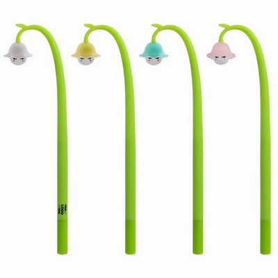 Silicone Bell Orchid Pen
