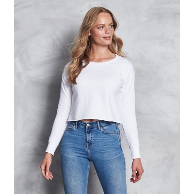 Awdis Girlie Cropped Crew