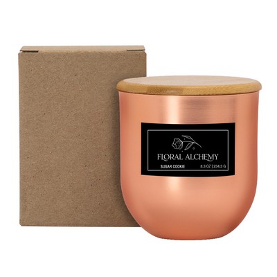 8 oz. Illumine Metallic Candle with Lid
