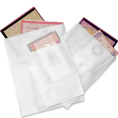 6 X 9" Custom Flat Merchandise Paper Bags