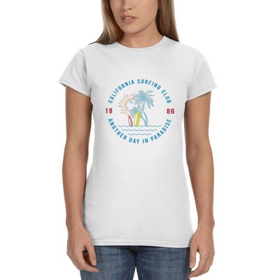 Gildan SoftStyle Ladies Junior Fit T-shirts