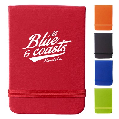 Compact Leather Pocket Notebook