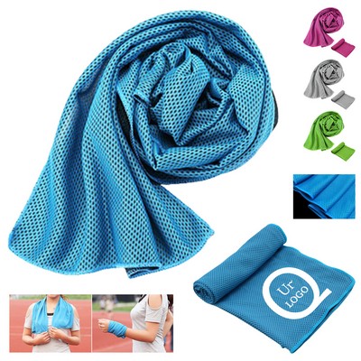Breathable Instant Cooling Fitness Towel