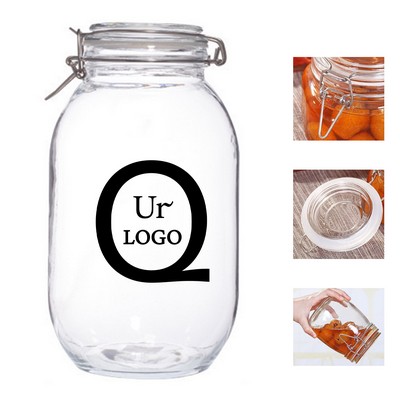 17 Oz Glass Sealed Jar
