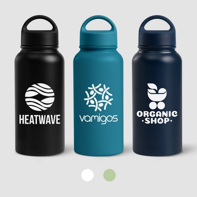 Mariner - 31 oz. Double Wall Recycled Stainless Steel Bottle - Silkscreen