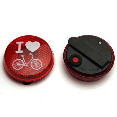 Circle Flashing Clip on Strobe Light for Running Jogging