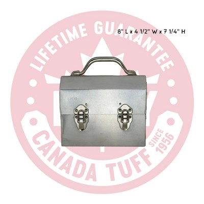 Original 8" Plain Aluminum Lunchbox