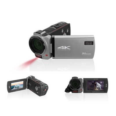 Minolta 4K Ultra Hd Night Vision Camcorder